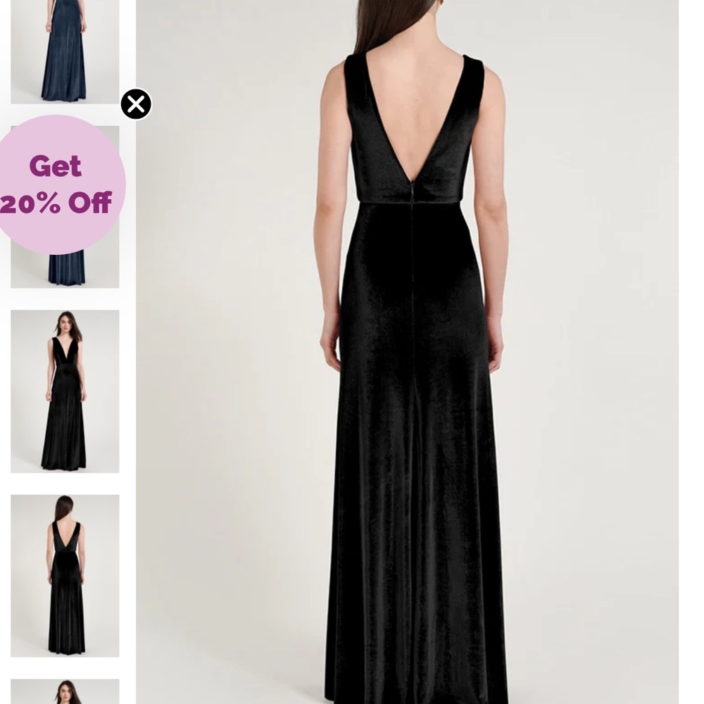 Jenny Yoo Homecoming Prom Dress - Picture 7 of 7